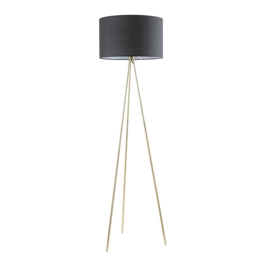Zuma Line - Lámpara de pie 1xE27/40W/230V negro/dorado