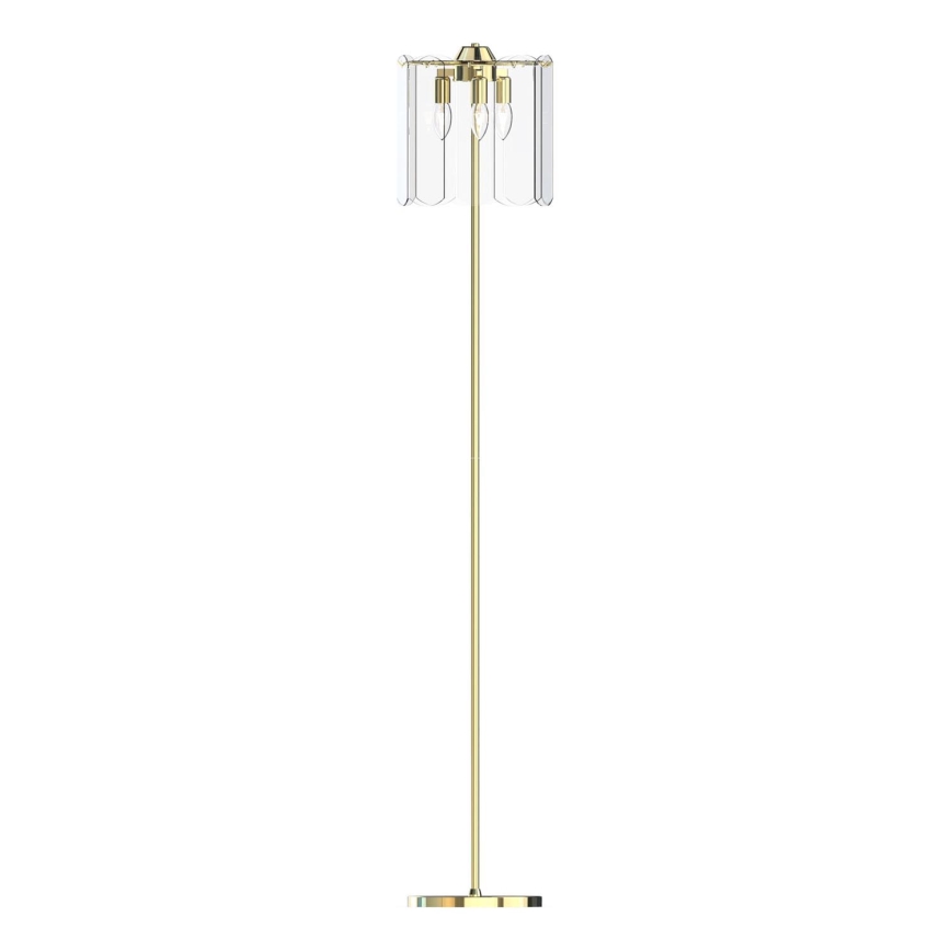 Zuma Line - Lámpara de pie 3xE14/40W/230V dorado