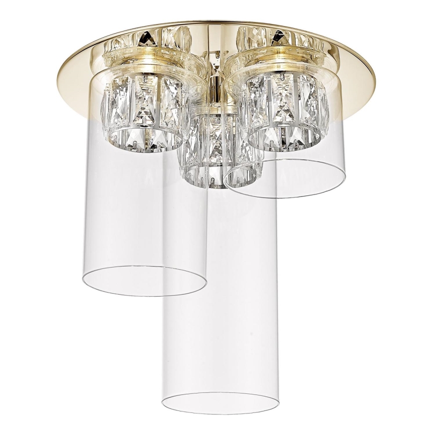Zuma Line - Lámpara de techo LED 3xLED/5W/230V latón