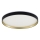 Zuma Line - Lámpara de techo LED RGBW regulable LED/32W/230V + LED/8W 3000-6000K negro/dorado + mando a distancia