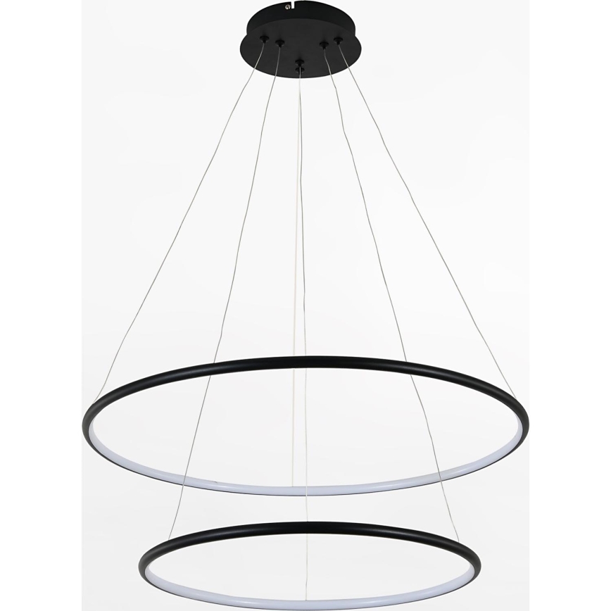 Zuma Line - Lámpara LED colgante LED/40W/230V negro