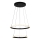 Zuma Line - Lámpara LED colgante RIDE LED/22W/230V + LED/14W diá. 41 cm negro