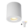 Zuma Line - LED RGBW regulable foco empotrable para baño 1xGU10/6W/230V IP44 blanco + mando a distancia
