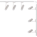 Zuma Line - Luminaria de carril con 6xGU10/35W/230V blanca