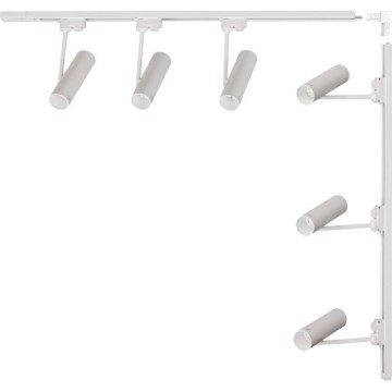 Zuma Line - Luminaria de carril con 6xGU10/35W/230V blanca