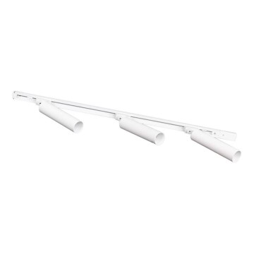 Zuma Line - Luminaria para riel 3x GU10/35W/230V, blanca