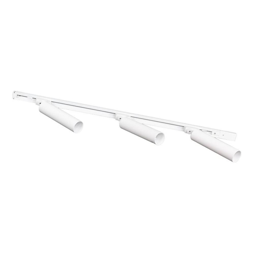 Zuma Line - Luminaria para riel 3x GU10/35W/230V, blanca