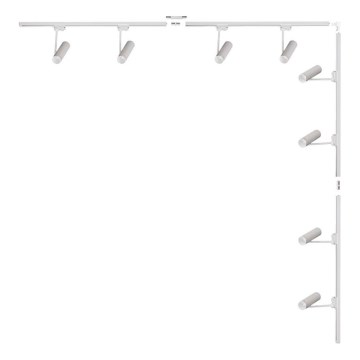 Zuma Line - Luminaria para sistema de carril 8xGU10/35W/230V blanca