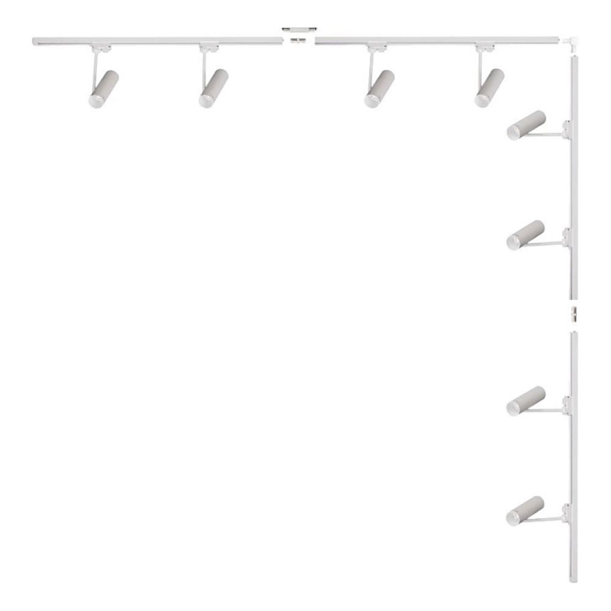 Zuma Line - Luminaria para sistema de carril 8xGU10/35W/230V blanca