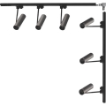 Zuma Line - Luminaria para sistema de riel 6xGU10/35W/230V negro