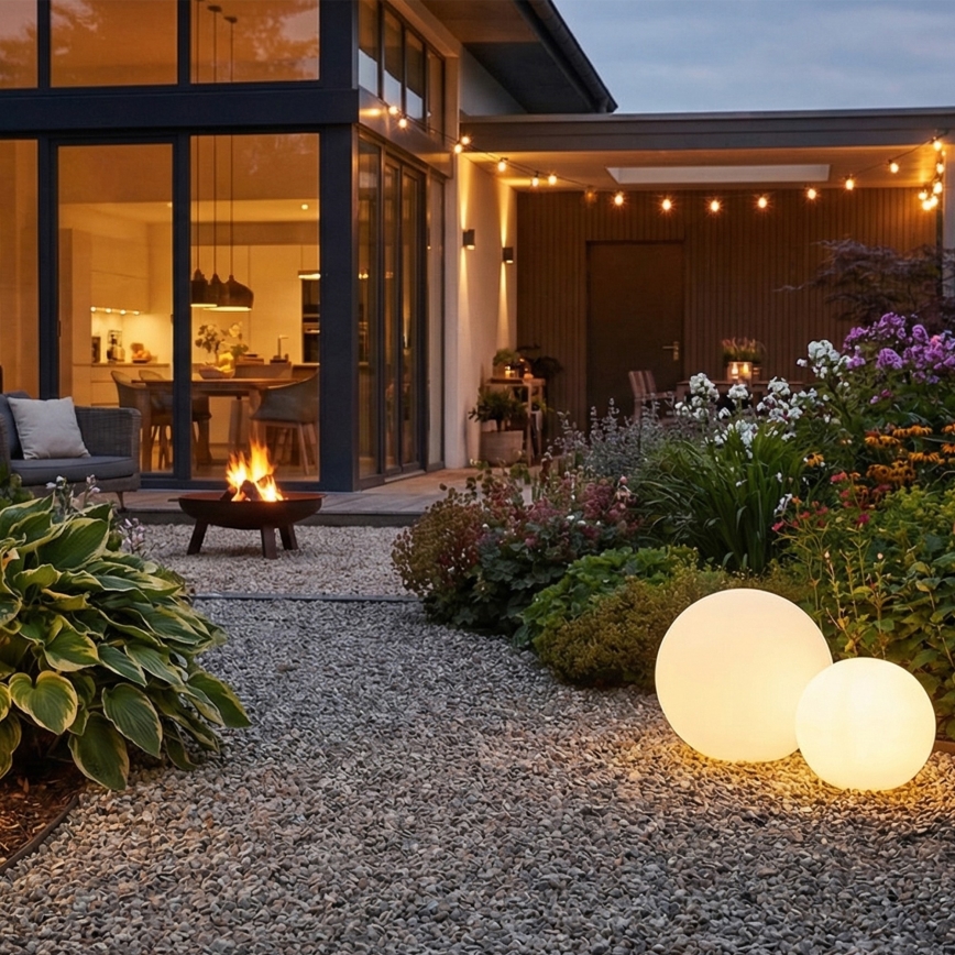 Zuma Line - Lámpara exterior 1xE27/15W/230V Ø 30 cm IP44