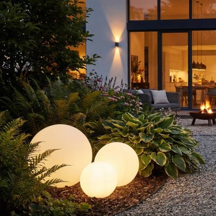 Zuma Line - Lámpara exterior 1xE27/15W/230V Ø 30 cm IP44