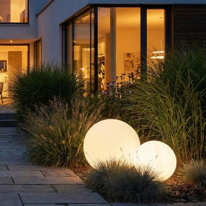 Zuma Line - Lámpara de exterior 1xE27/15W/230V, diámetro 40 cm, IP44