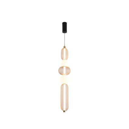 Zuma Line - Lámpara colgante LED regulable con cable LED/27W/230V 3000-5700K dorada + mando a distancia