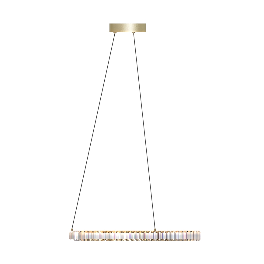 Zuma Line - Lámpara de araña de cristal LED regulable en una cadena LED/25W/230V 2700-6000K + control remoto