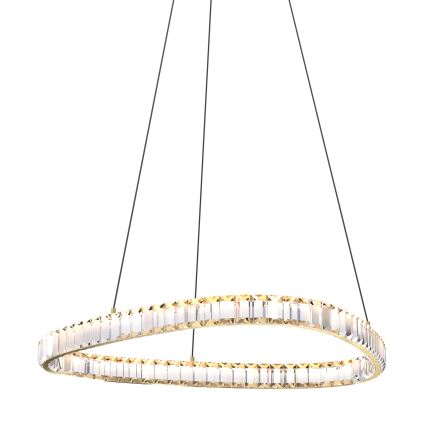 Zuma Line - Lámpara de araña de cristal LED regulable en una cadena LED/25W/230V 2700-6000K + control remoto