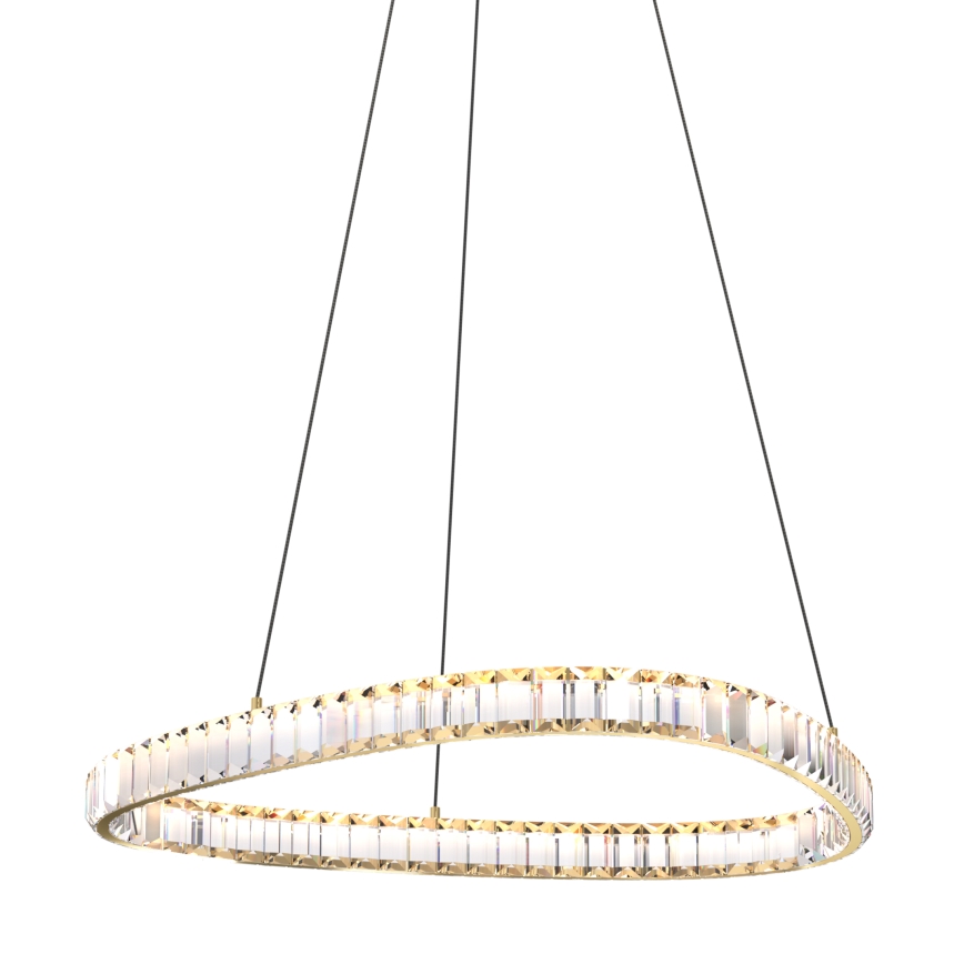Zuma Line - Lámpara de araña de cristal LED regulable en una cadena LED/25W/230V 2700-6000K + control remoto