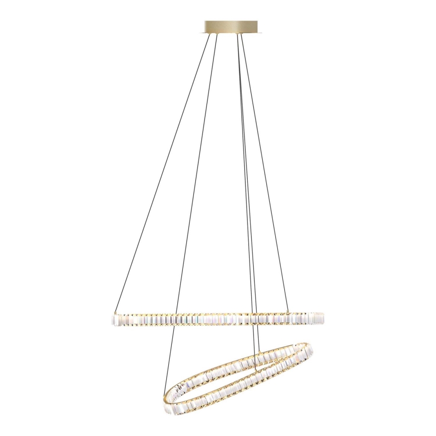 Zuma Line MD3169-2-3GT - Lámpara de araña LED en una cadena ATHESA LED/36W/230V 2700-6000K + control remoto