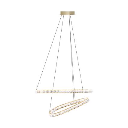 Zuma Line MD3169-2-3GT - Lámpara de araña LED en una cadena ATHESA LED/36W/230V 2700-6000K + control remoto