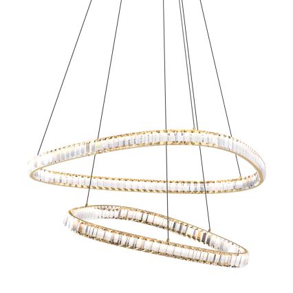 Zuma Line MD3169-2-3GT - Lámpara de araña LED en una cadena ATHESA LED/36W/230V 2700-6000K + control remoto