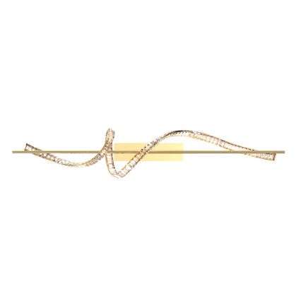 Zuma Line - Lámpara de araña de cristal LED regulable en una cadena LED/24,5W/230V 2700-6000K + control remoto