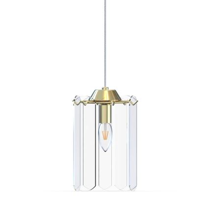Zuma Line - Lámpara colgante 1xE14/40W/230V dorado