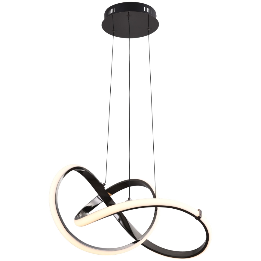 Zuma Line - Lámpara de araña LED regulable LED/44W/230V negro
