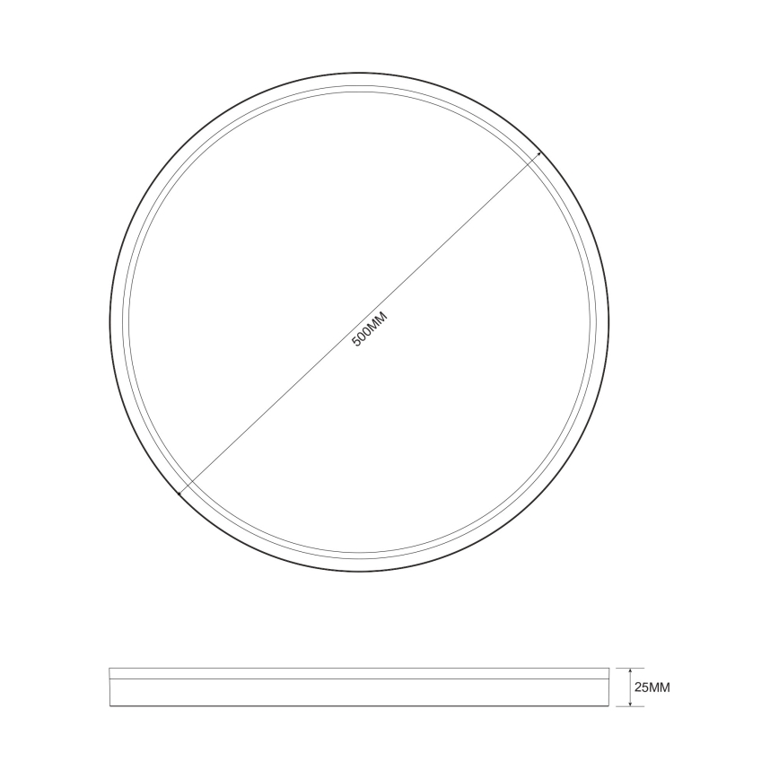 Zuma Line - Plafón LED regulable LED/38W/230V + LED/11W 3000/4000/5500K diá. 50 cm dorado