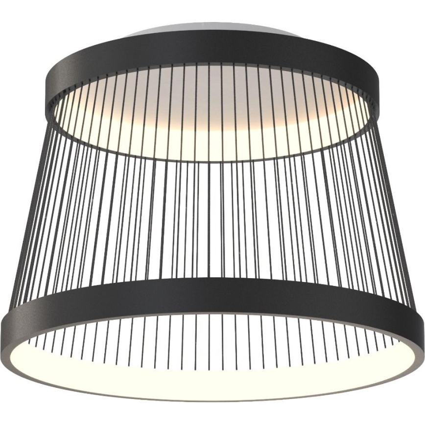 Zuma Line - Plafón LED regulable LED/32W/230V 2700-6000K negro + control remoto