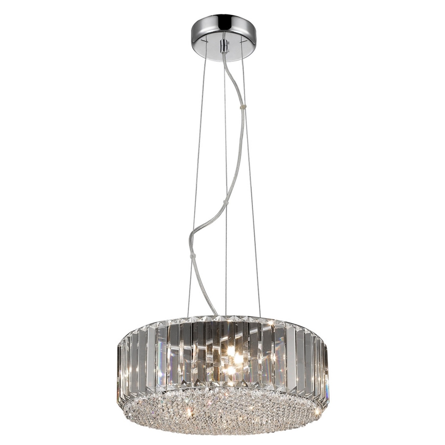Zuma Line - Plafón de cristal sobre cable 5xG9/42W/230V