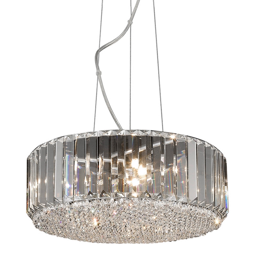 Zuma Line - Plafón de cristal sobre cable 5xG9/42W/230V