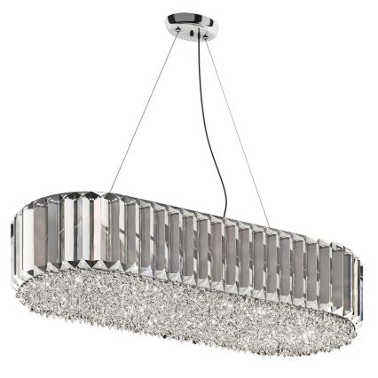 Zuma Line - Plafón de cristal sobre cable 6xG9/42W/230V