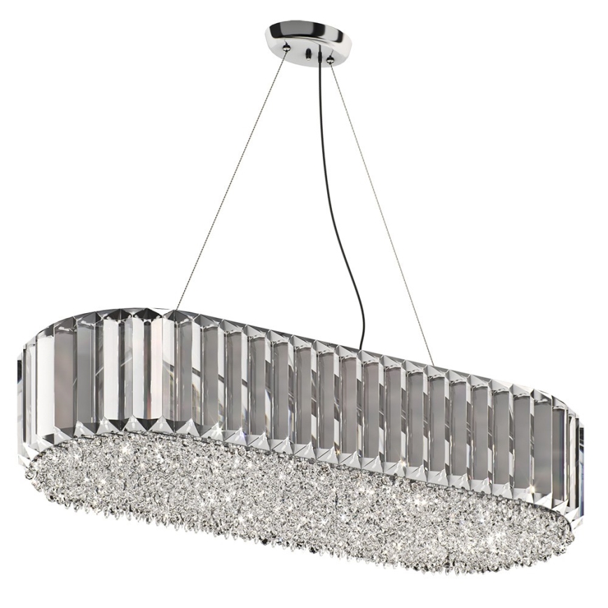 Zuma Line - Plafón de cristal sobre cable 6xG9/42W/230V