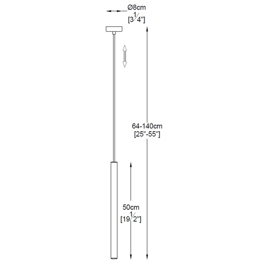 Zuma Line - Lámpara de araña LED LED/5W/230V