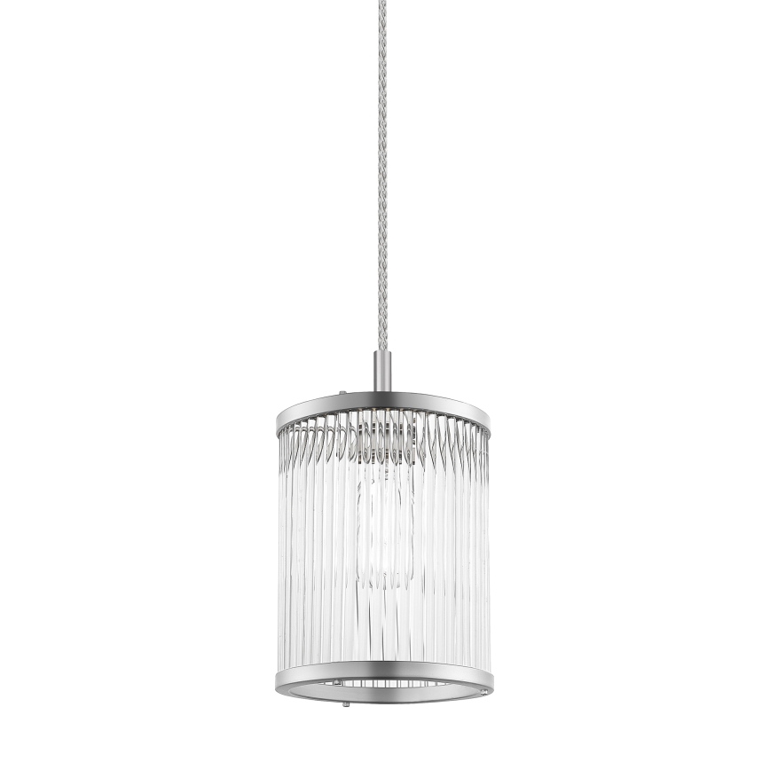 Zuma Line - Lámpara colgante 1xE14/40W/230V cromo brillante