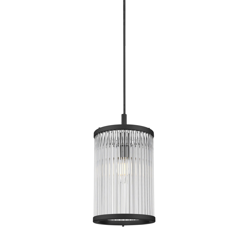 Zuma Line - Lámpara colgante 1xE14/60W/230V negro