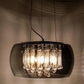 Zuma Line - Plafón de cristal sobre cable 6xG9/42W/230V