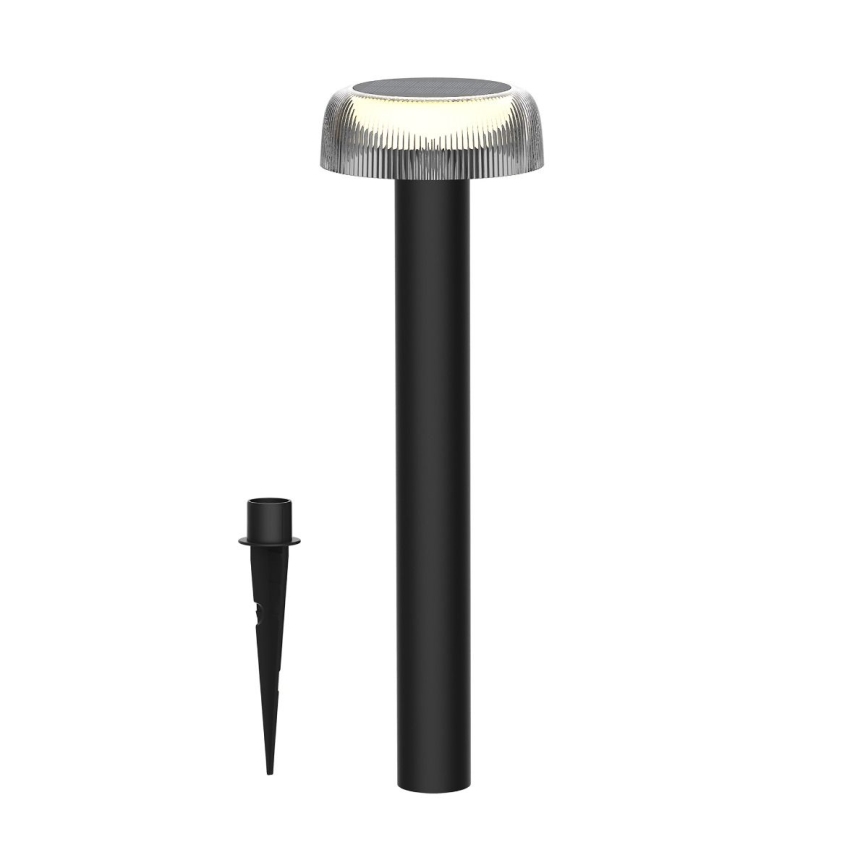 Zuma Line - Lámpara solar LED LED/2,5W/2000 mAh IP44 negra