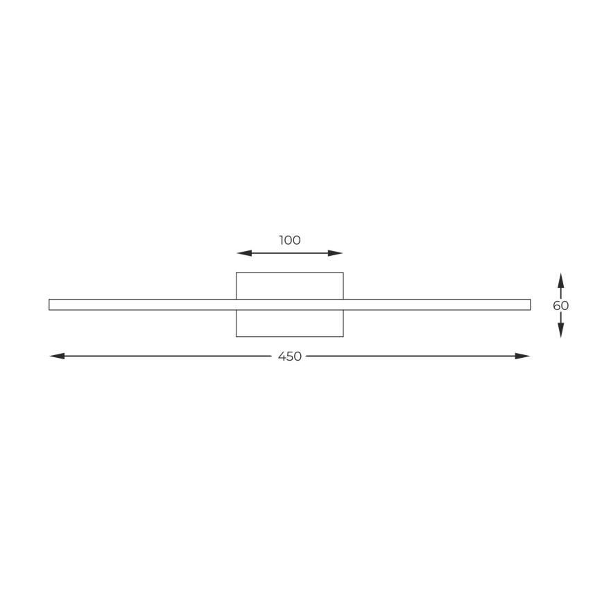 Zuma Line - Lámpara LED de cuadro LED/10W/230V 45 cm dorado