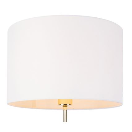 Zuma Line - Lámpara de mesa 1xE27/60W/230V blanco