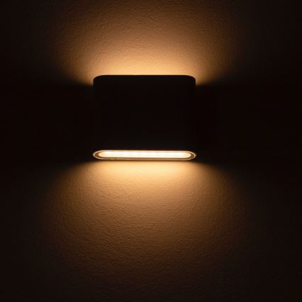 Zuma Line - Aplique LED para exterior LED/12W/230V IP65 negro